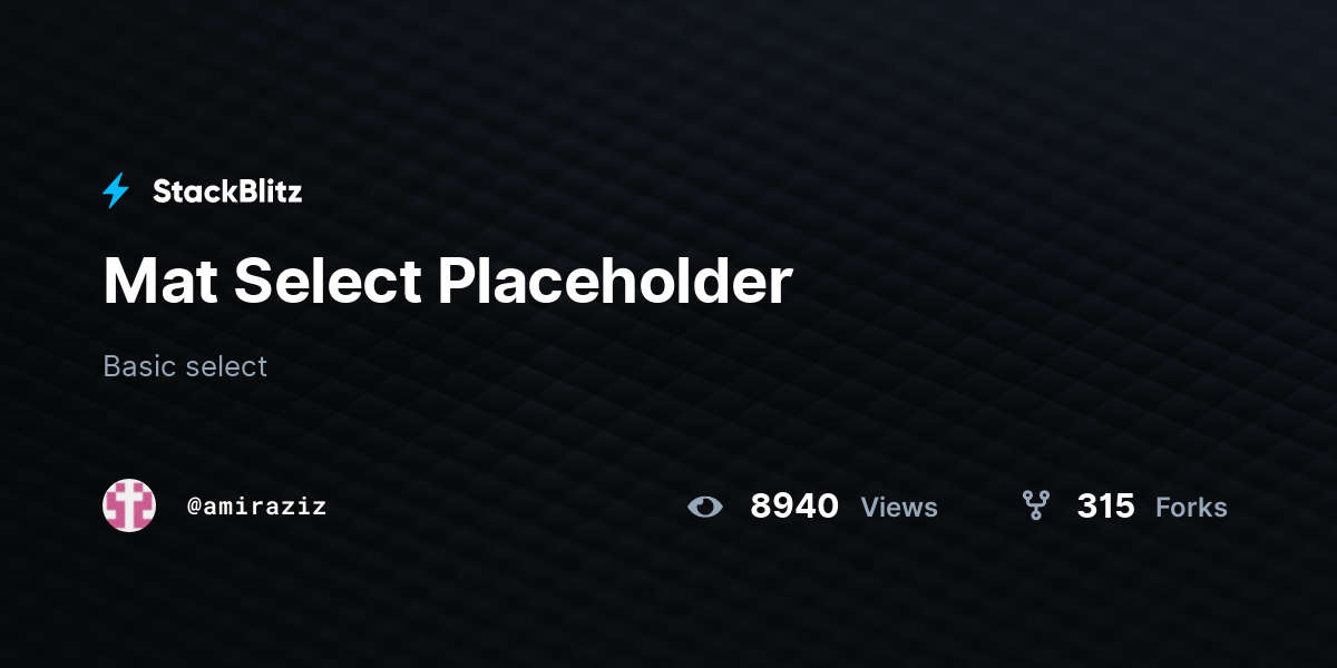mat-select-placeholder-stackblitz