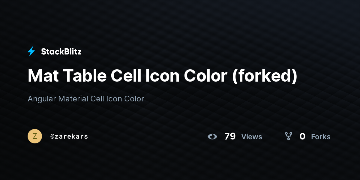 Table Cell