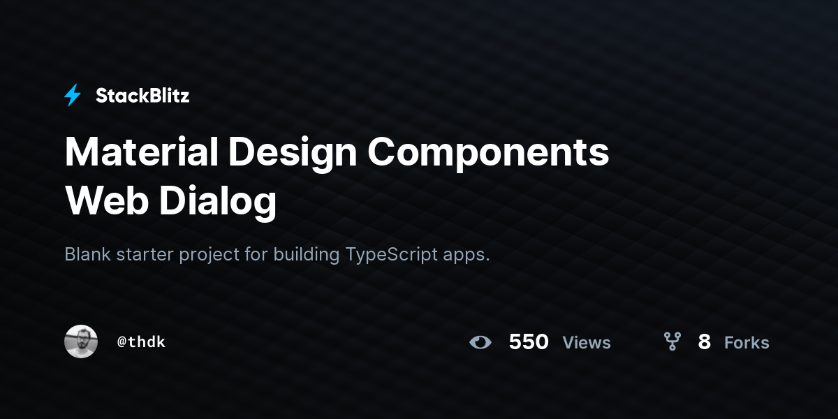 material-design-components-web-dialog-stackblitz