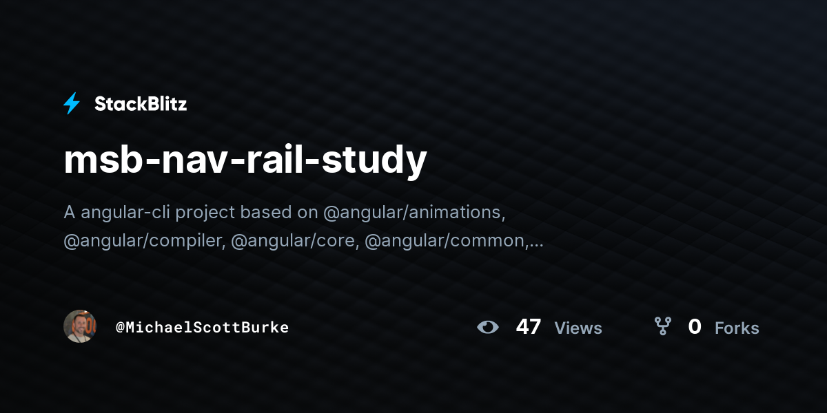 msb-nav-rail-study - StackBlitz