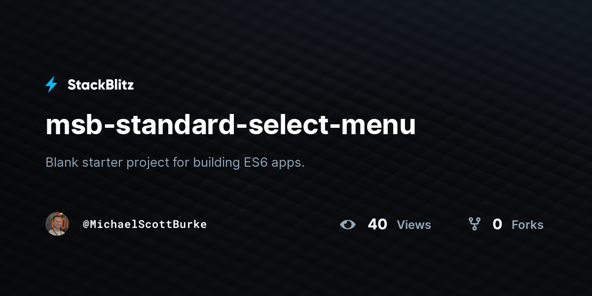 msb-standard-select-menu - StackBlitz
