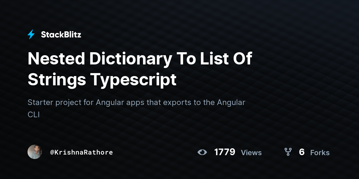 nested-dictionary-to-list-of-strings-typescript-stackblitz
