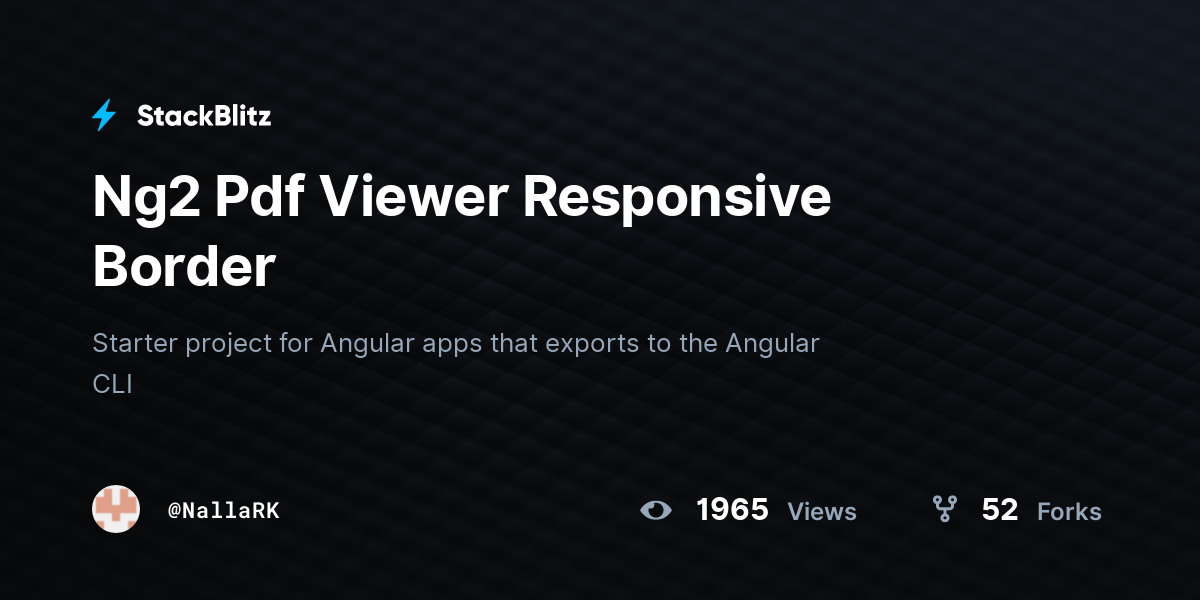 Ng2 Pdf Viewer Responsive Border - StackBlitz