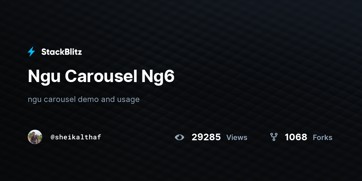 Ngu Carousel Ng6 - StackBlitz