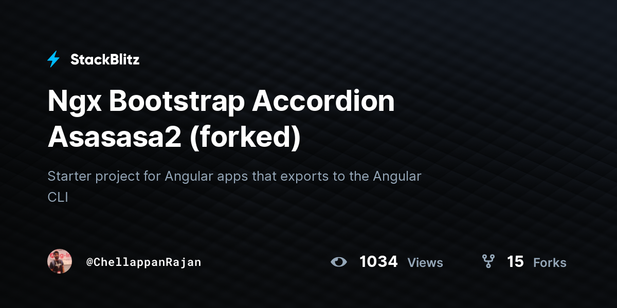 Ngx Bootstrap Accordion Asasasa2 (forked) - StackBlitz
