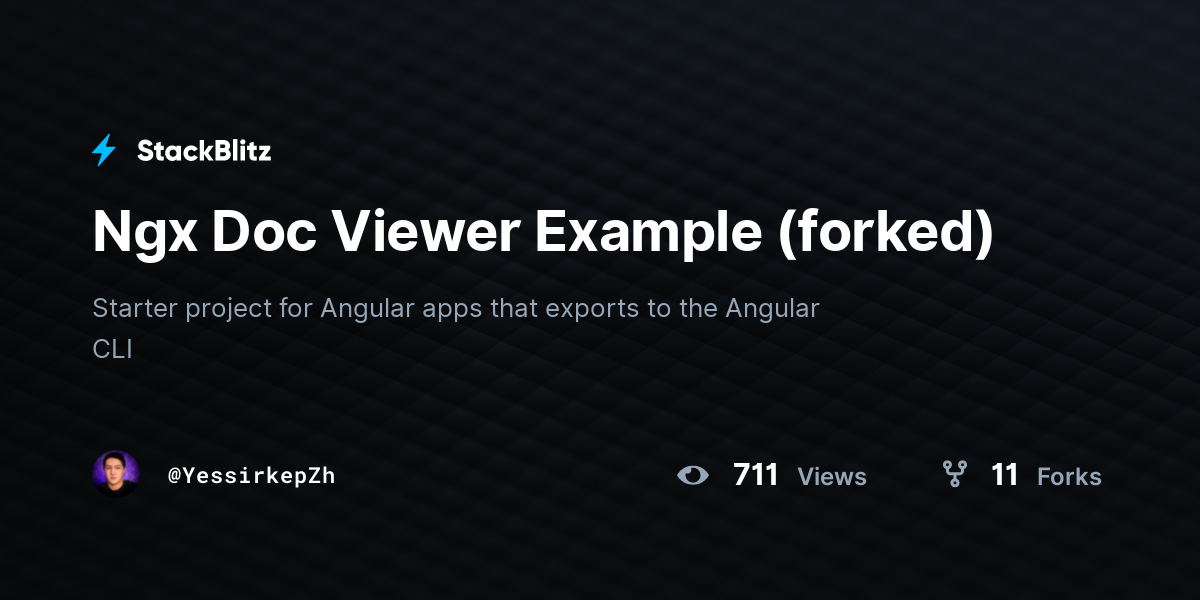 Ngx Doc Viewer Example (forked) - StackBlitz