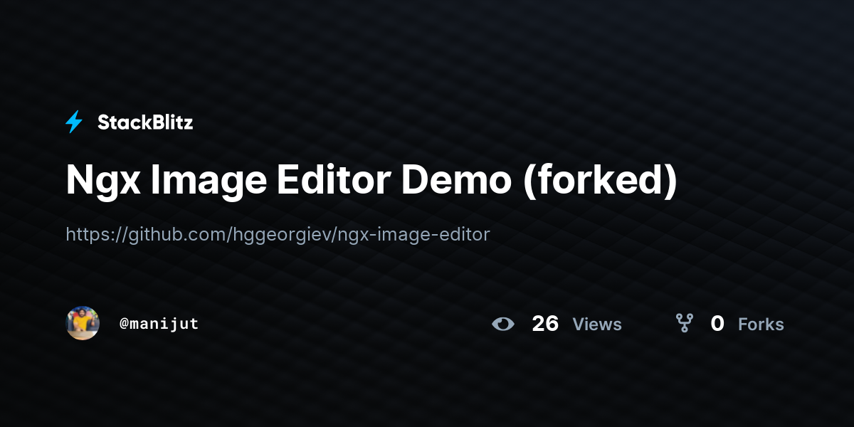 Ngx Image Editor Demo (forked) - StackBlitz
