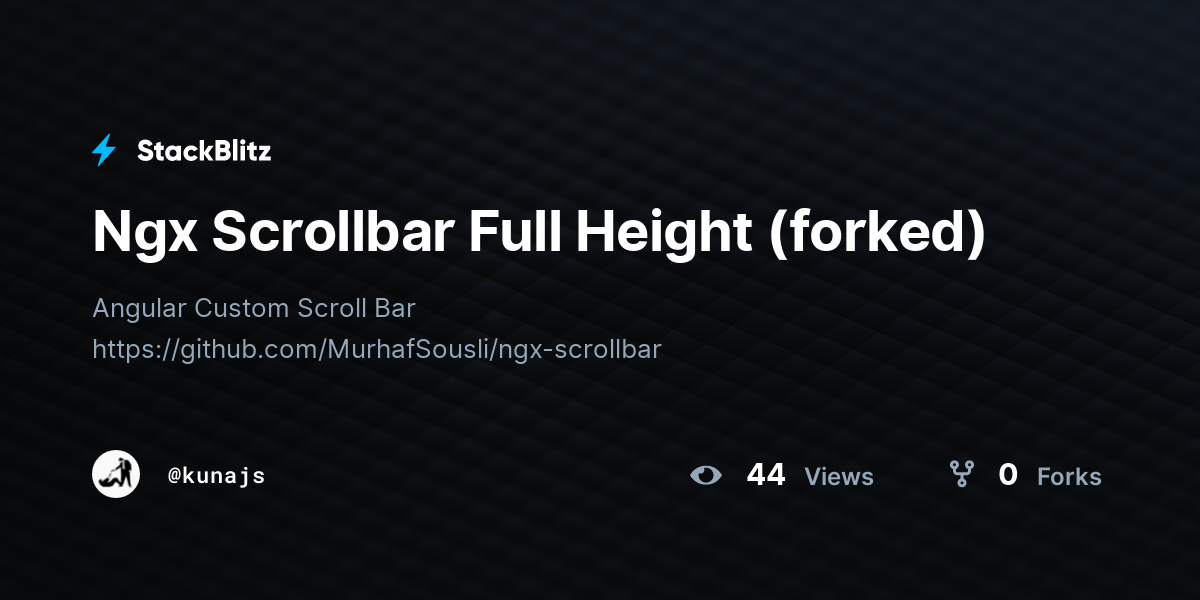 Ngx Scrollbar Full Height (forked) - StackBlitz