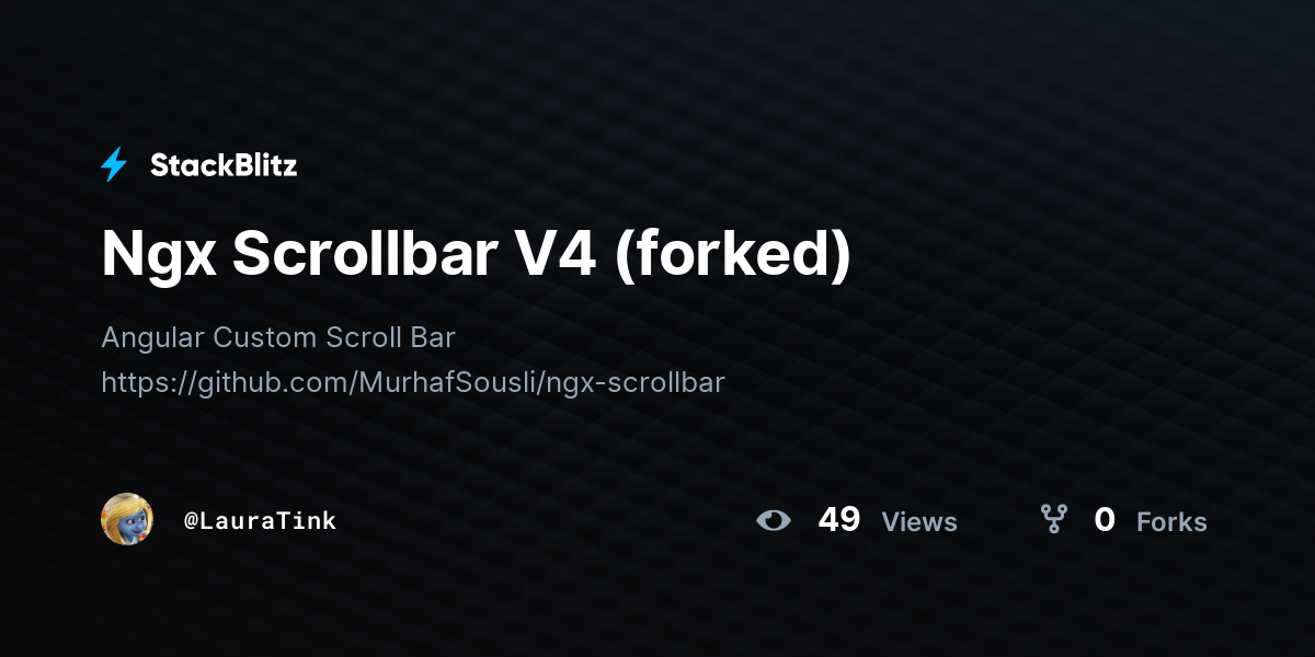 Ngx Scrollbar V4 (forked) - StackBlitz
