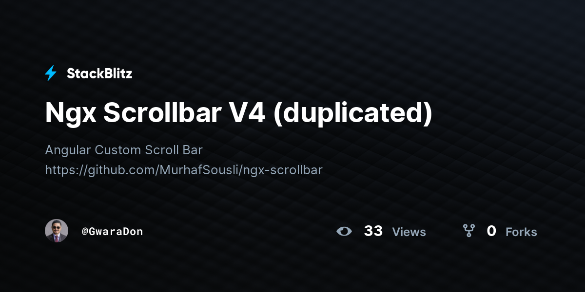 Ngx Scrollbar V4 (duplicated) - StackBlitz