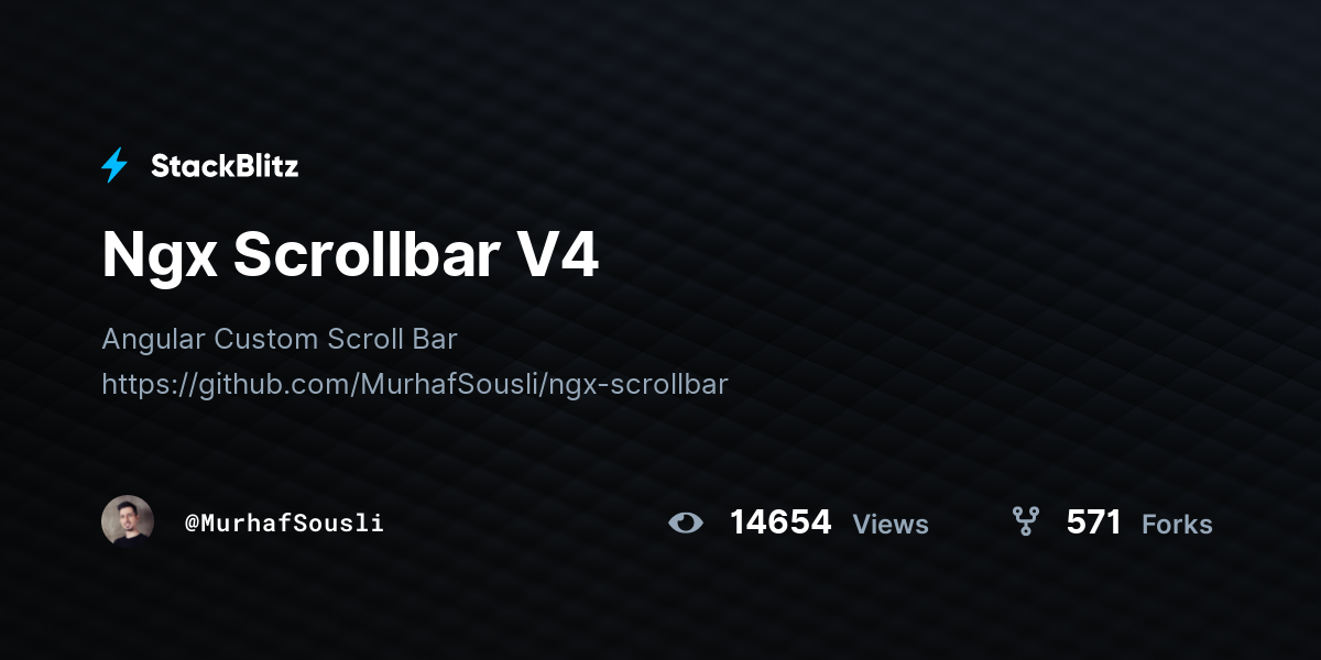 Ngx Scrollbar V4 - StackBlitz