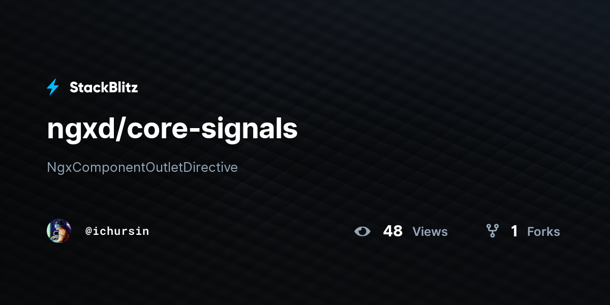 ngxd/core-signals - StackBlitz