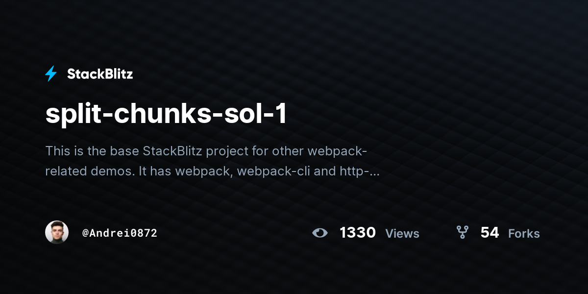 split-chunks-sol-1 - StackBlitz