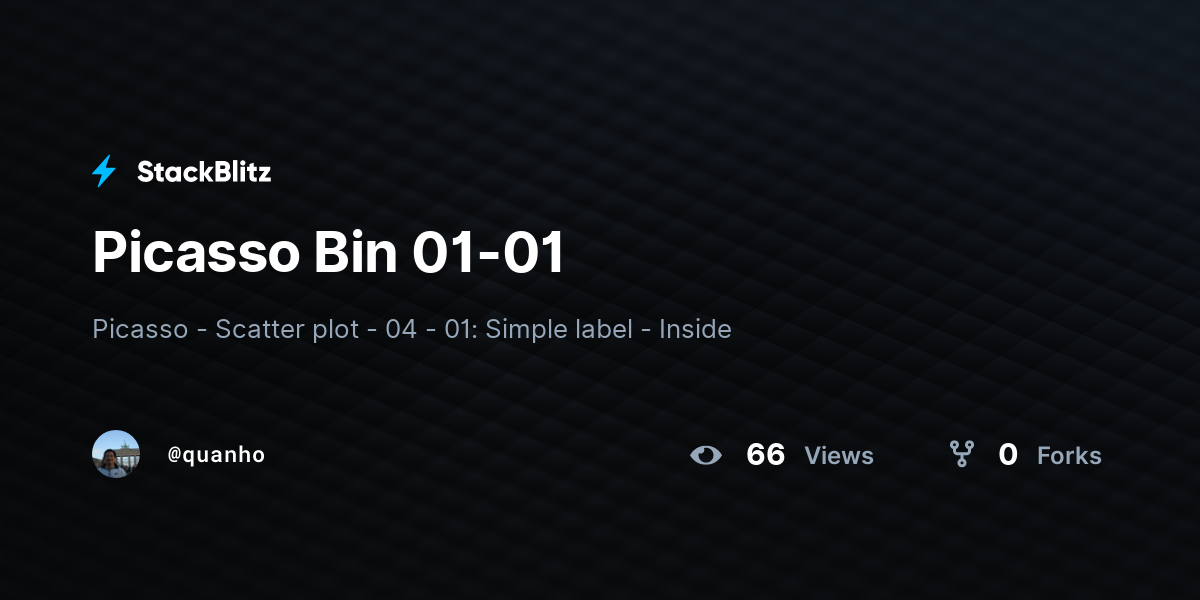 Picasso Bin 01-01 - StackBlitz