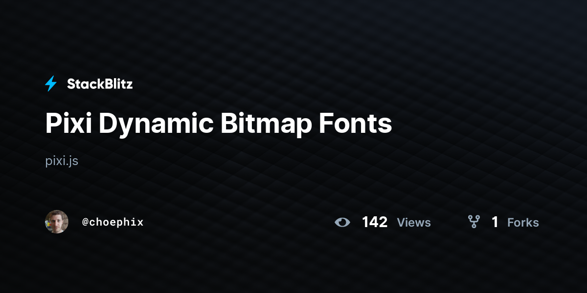 pixi-dynamic-bitmap-fonts-stackblitz