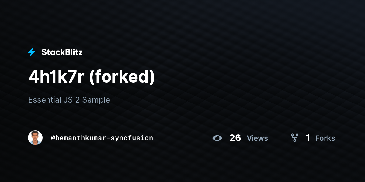 4h1k7r (forked) - StackBlitz