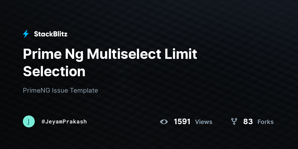 prime-ng-multiselect-limit-selection-stackblitz
