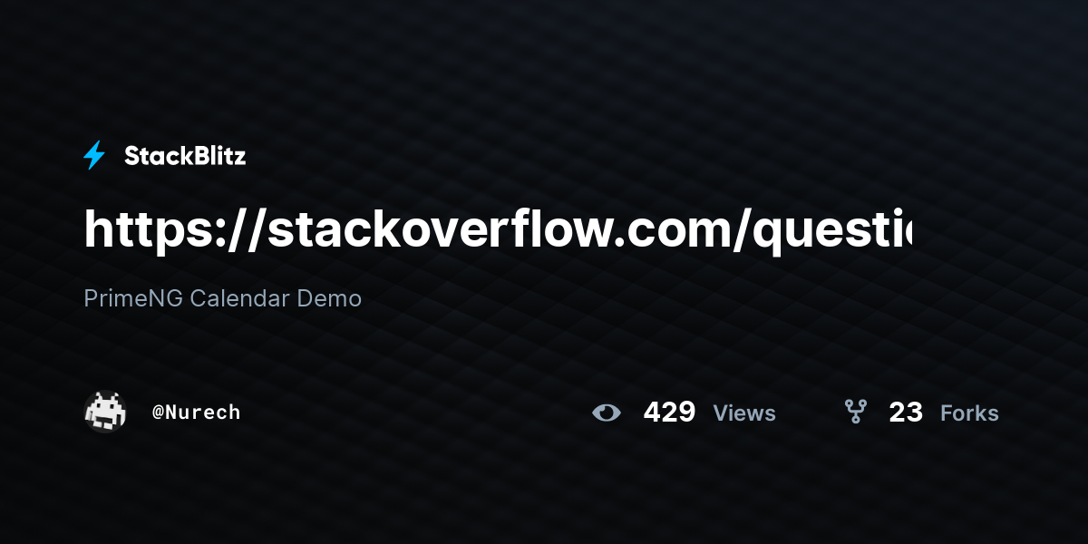 https://stackoverflow.com/questions/73176716 - StackBlitz