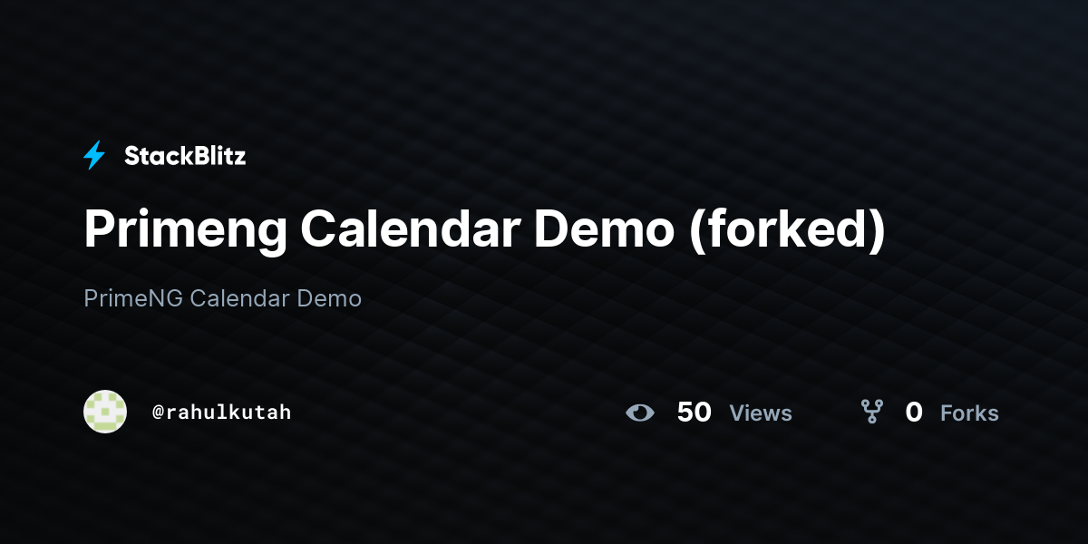 primeng-calendar-demo-forked-stackblitz