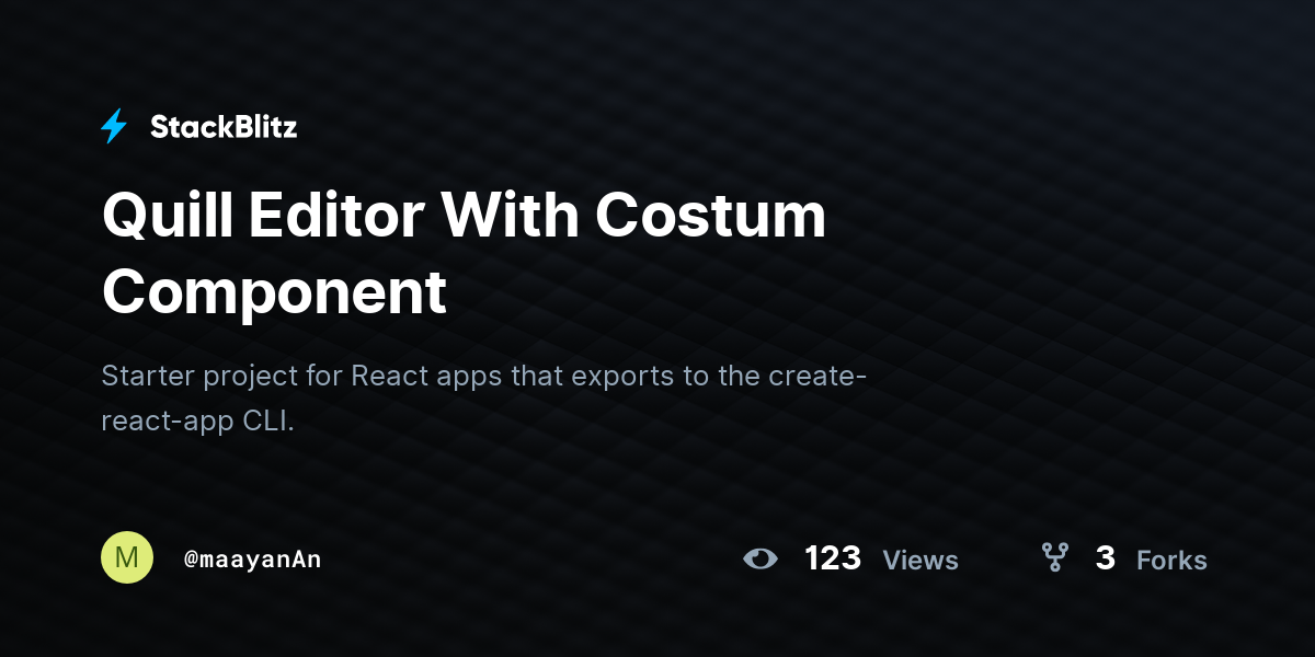 quill-editor-with-costum-component-stackblitz