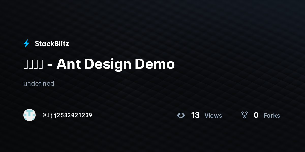树穿梭框 - Ant Design Demo - StackBlitz
