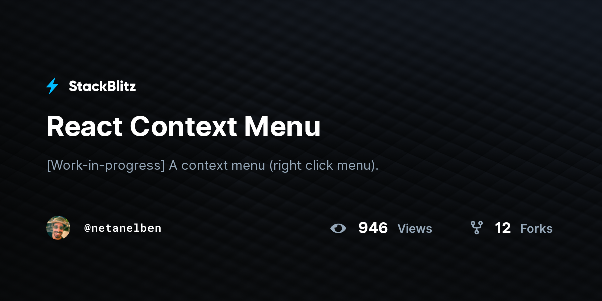 react-context-menu-stackblitz