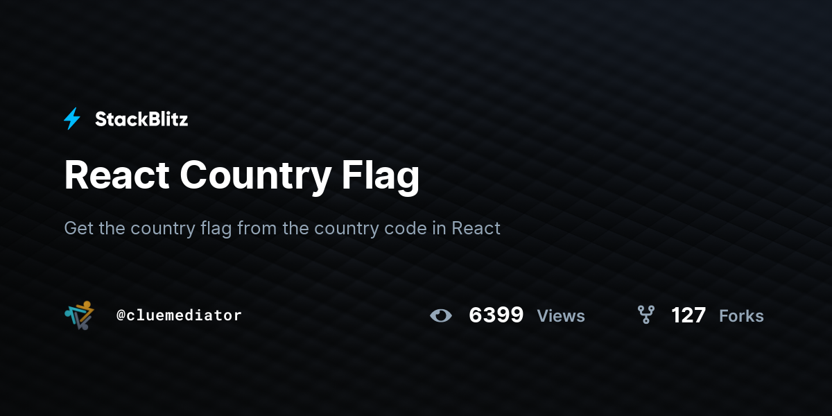 React Select Country List With Flag