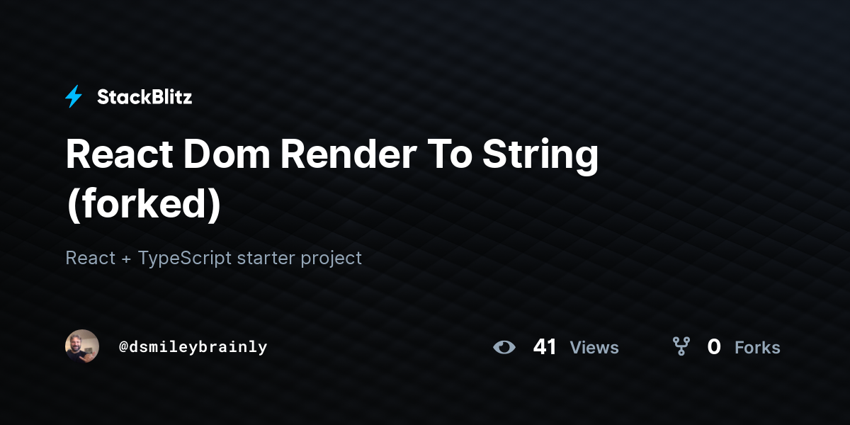 convert html string to dom element react