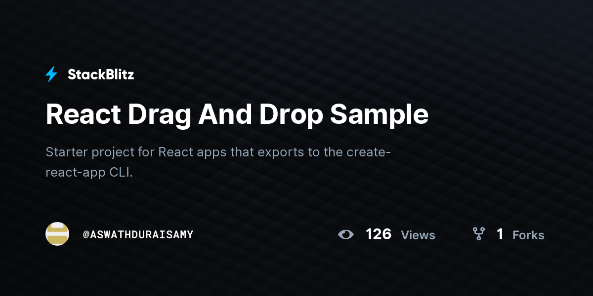 react board drag and drop