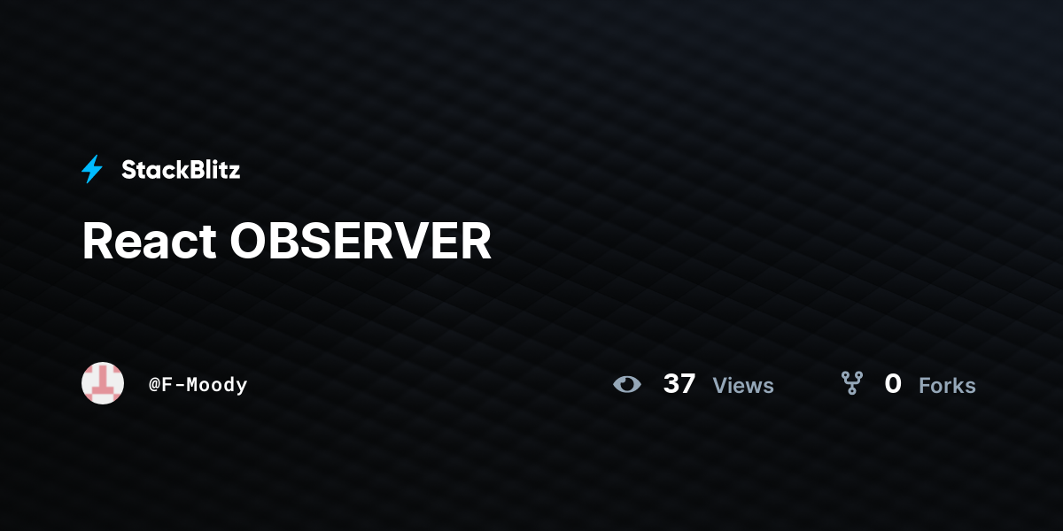 React observer что это