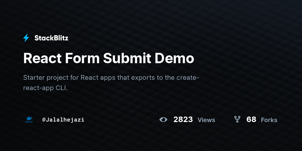 how to submit form in react js