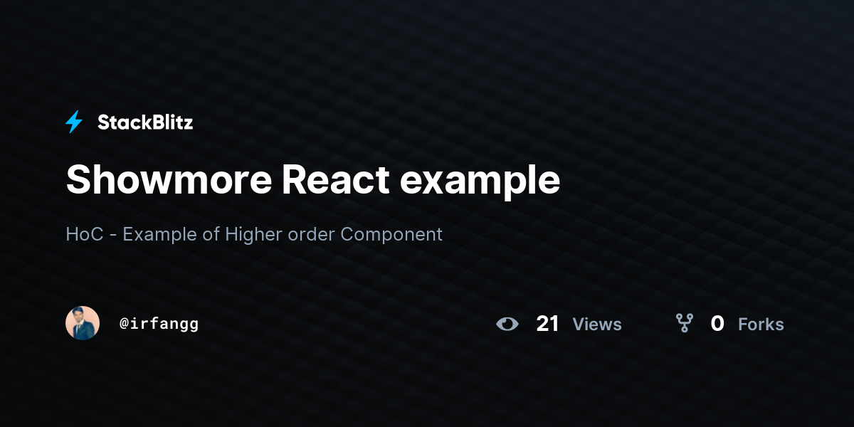 showmore-react-example-stackblitz