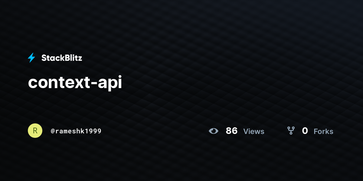 context-api-stackblitz