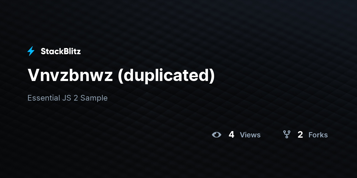 Vnvzbnwz (duplicated) - StackBlitz