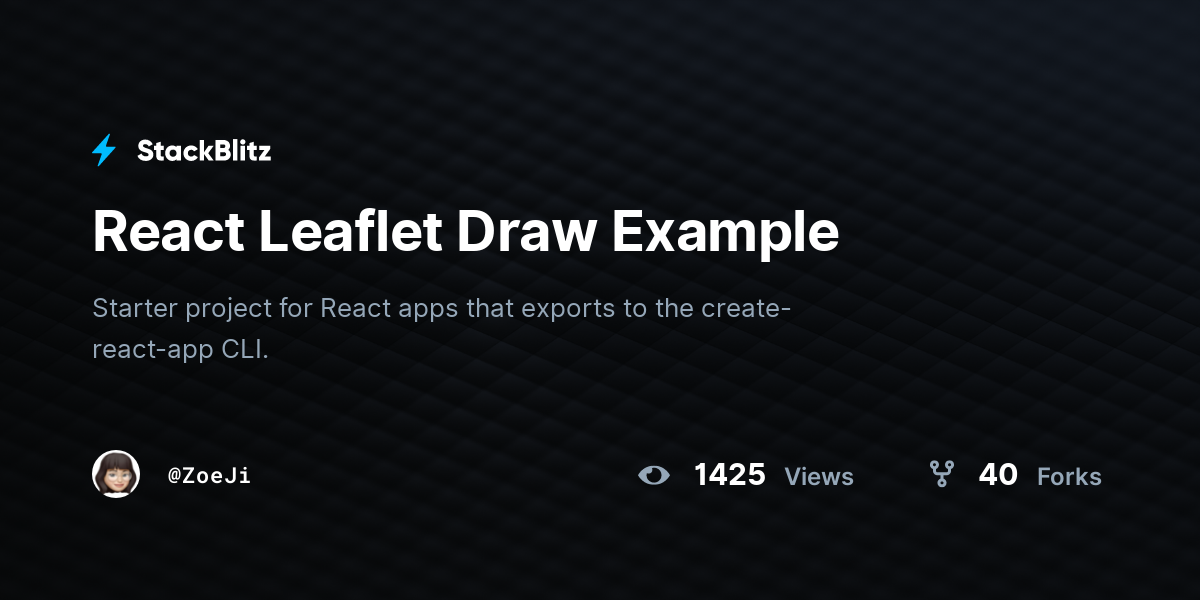 react-leaflet-draw-example-stackblitz