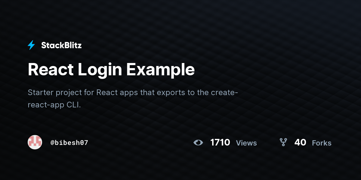 react-login-example-stackblitz