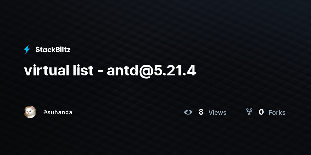 virtual list - antd@5.21.4 - StackBlitz