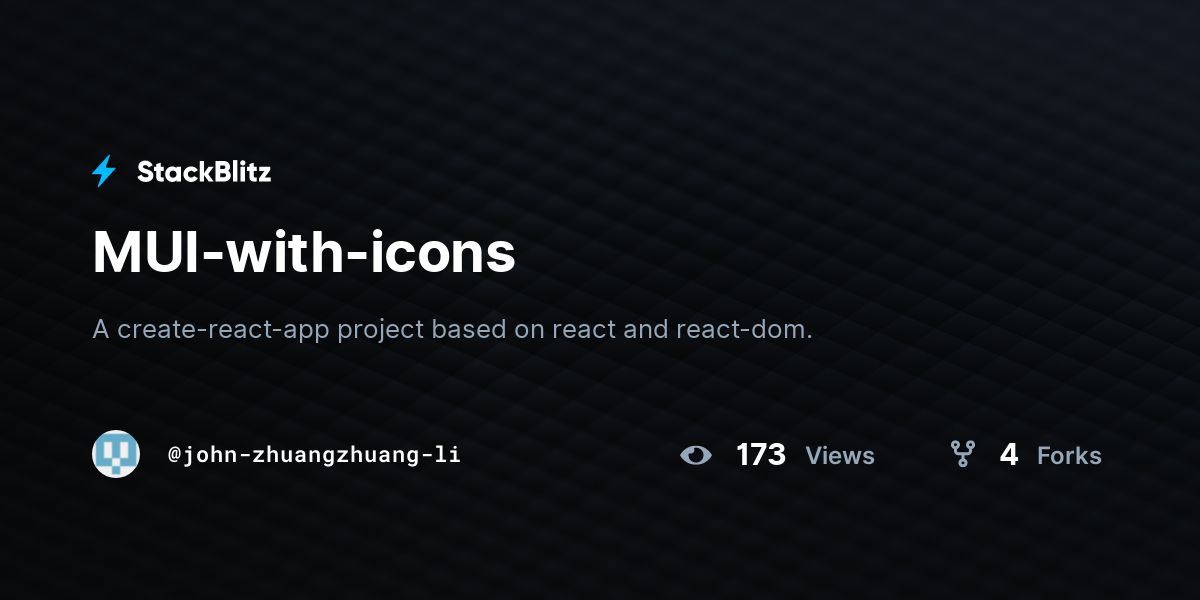 MUI-with-icons - StackBlitz