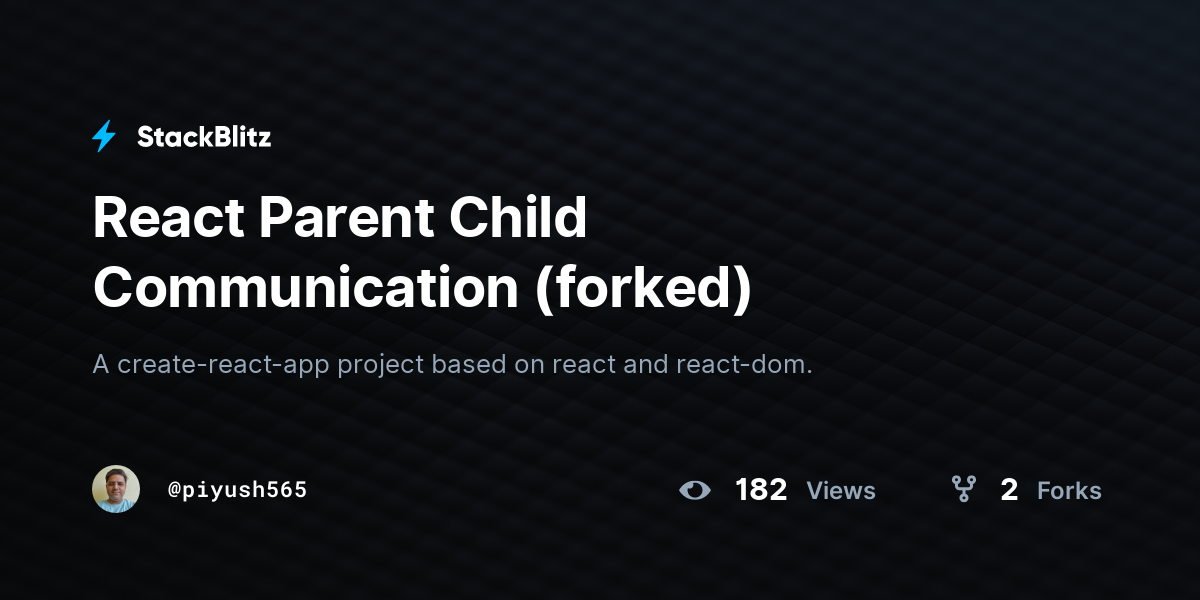 child to parent communication in react example