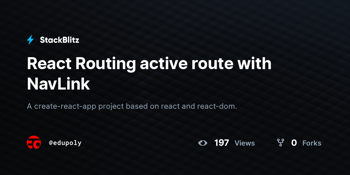 how to make nav link active react