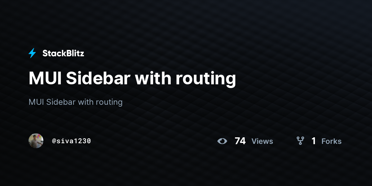 mui-sidebar-with-routing-stackblitz