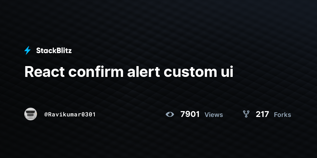 react-confirm-alert-custom-ui-stackblitz