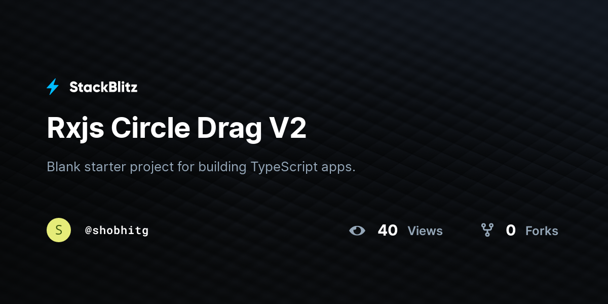 Rxjs Circle Drag V2 - StackBlitz