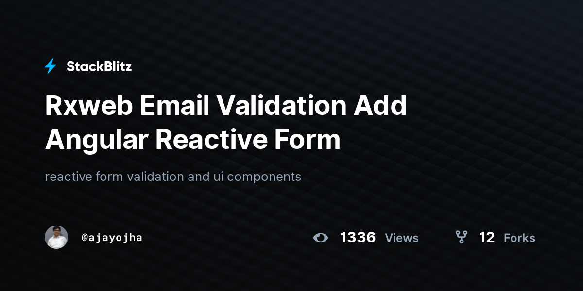 rxweb-email-validation-add-angular-reactive-form-stackblitz