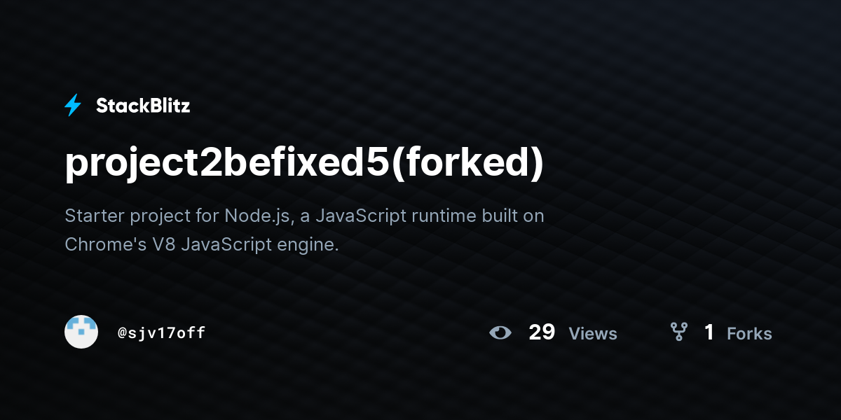 project2befixed5(forked) - StackBlitz
