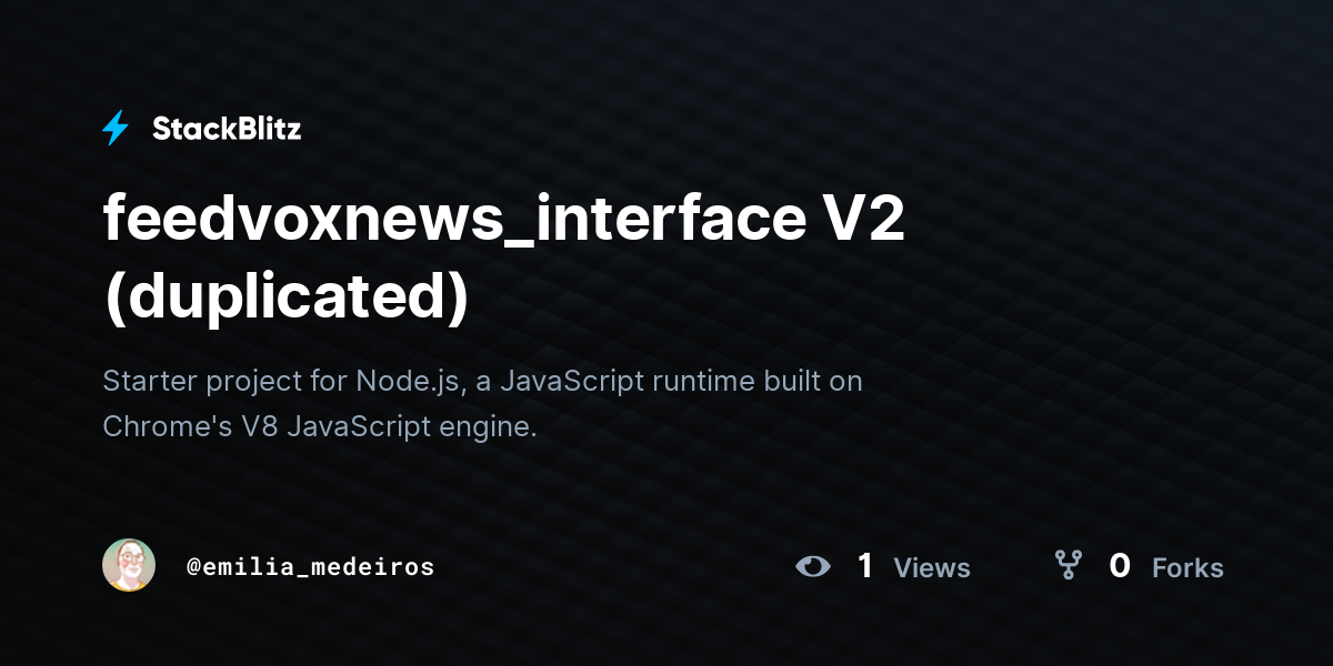 feedvoxnews_interface V2 (duplicated) - StackBlitz