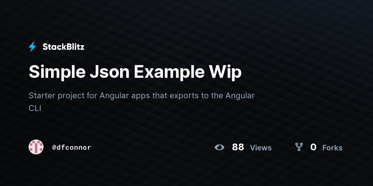 simple-json-example-wip-stackblitz