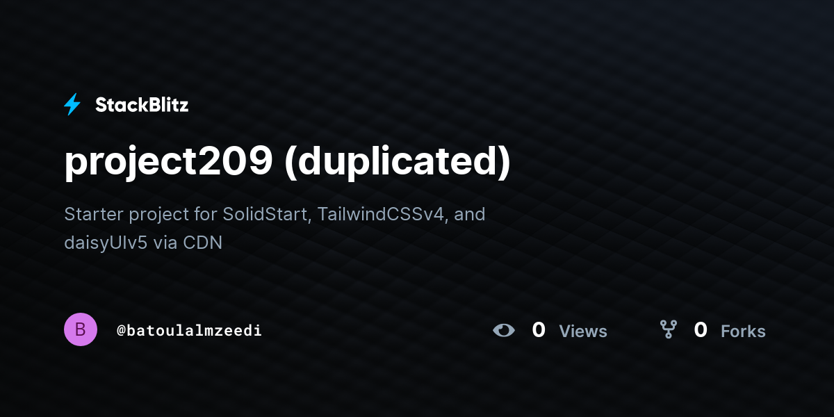 project209 (duplicated) - StackBlitz