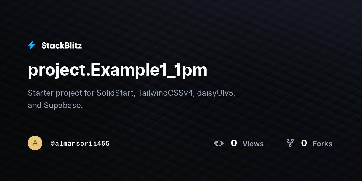 project.Example1_1pm - StackBlitz