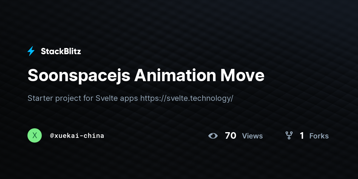 Soonspacejs Animation Move - StackBlitz